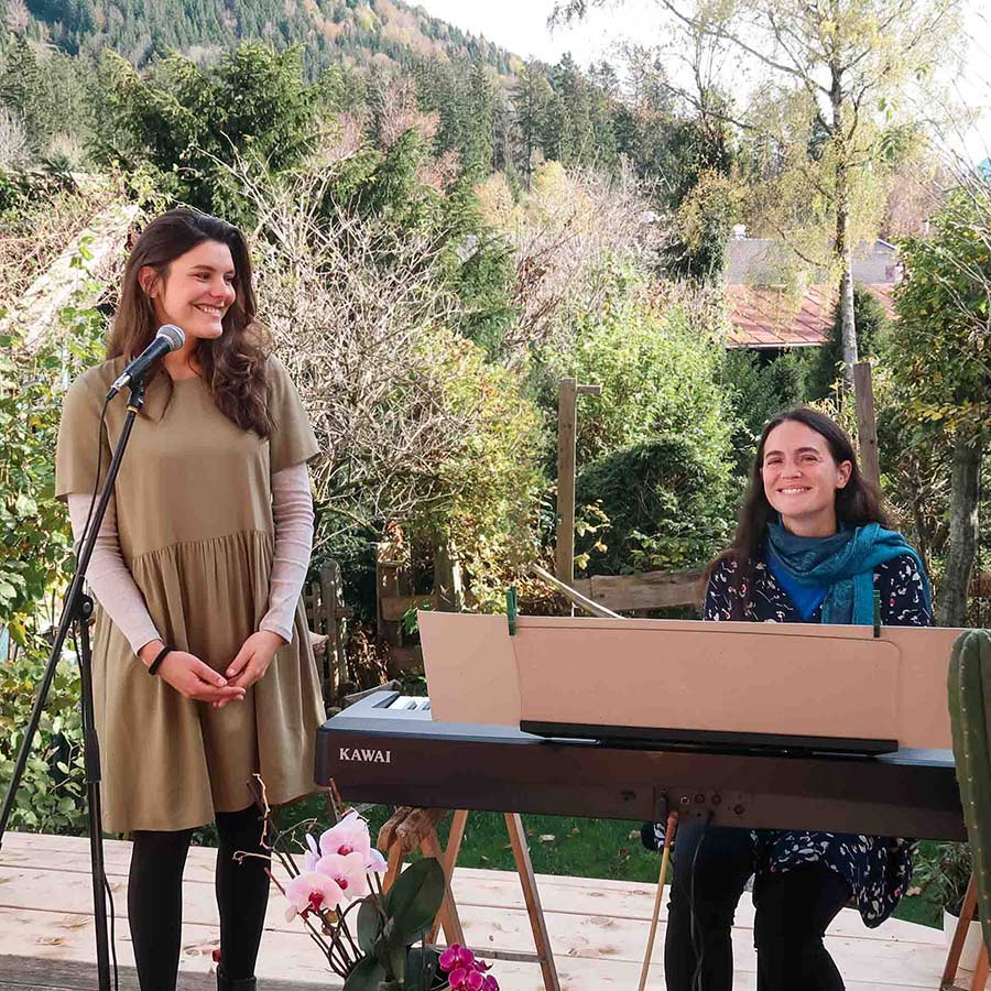 Lucia und Tessa Musik für Trauung, Hochzeit, Taufe, freie Zeremonie