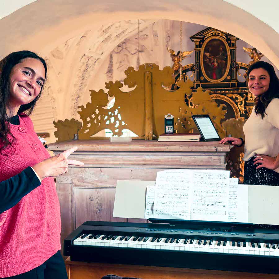 Tessa und Luci Musik Trauung Taufe Lieder Kirche Schliersee Miesbach Tegernsee